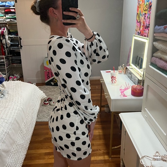 Polka Dot Summer Dress - Picture 3 of 6